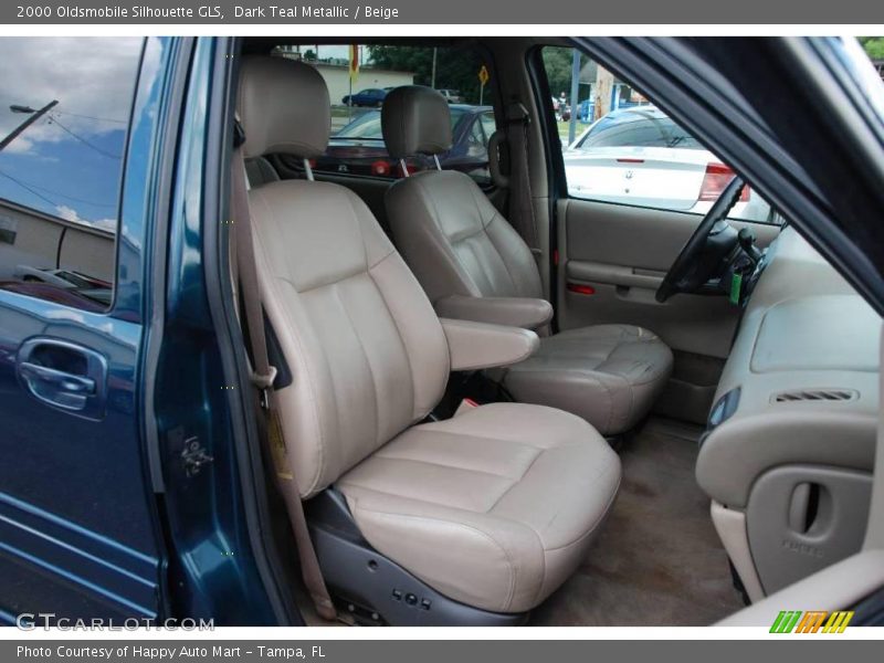 Dark Teal Metallic / Beige 2000 Oldsmobile Silhouette GLS