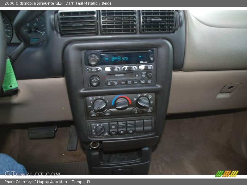 Dark Teal Metallic / Beige 2000 Oldsmobile Silhouette GLS