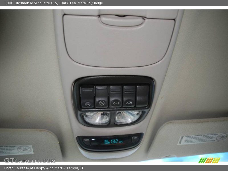 Dark Teal Metallic / Beige 2000 Oldsmobile Silhouette GLS