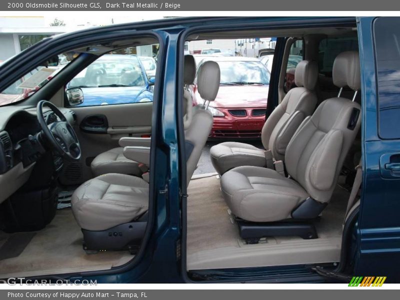 Dark Teal Metallic / Beige 2000 Oldsmobile Silhouette GLS