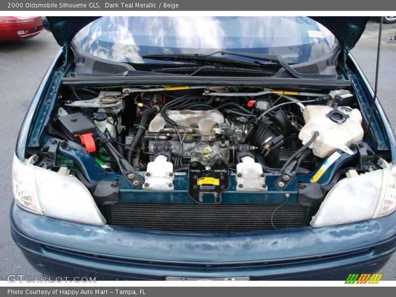 Dark Teal Metallic / Beige 2000 Oldsmobile Silhouette GLS