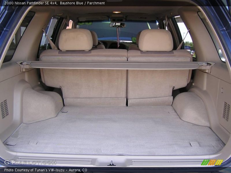 Bayshore Blue / Parchment 2000 Nissan Pathfinder SE 4x4