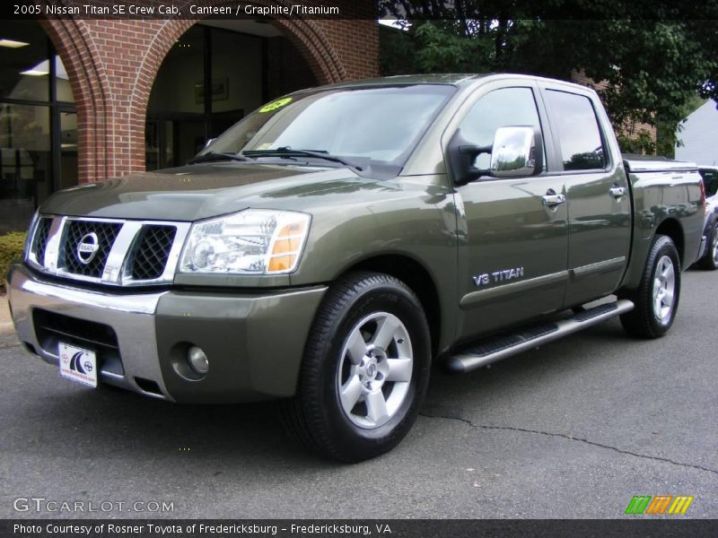 Canteen / Graphite/Titanium 2005 Nissan Titan SE Crew Cab