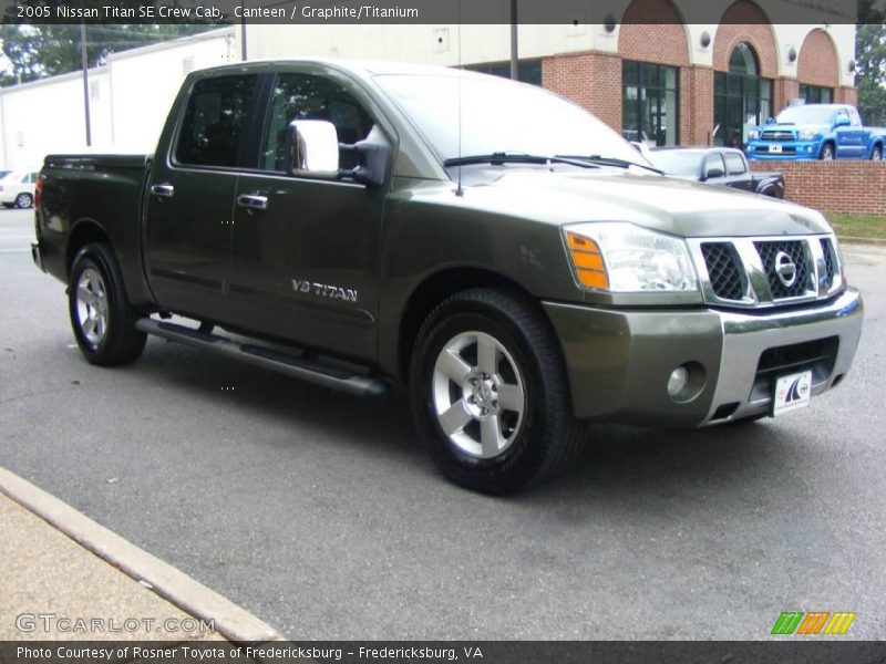 Canteen / Graphite/Titanium 2005 Nissan Titan SE Crew Cab