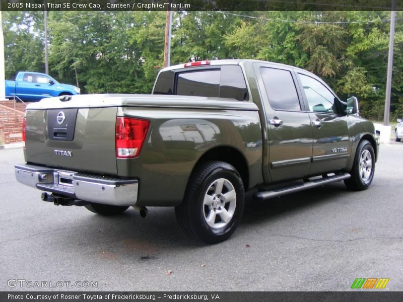 Canteen / Graphite/Titanium 2005 Nissan Titan SE Crew Cab