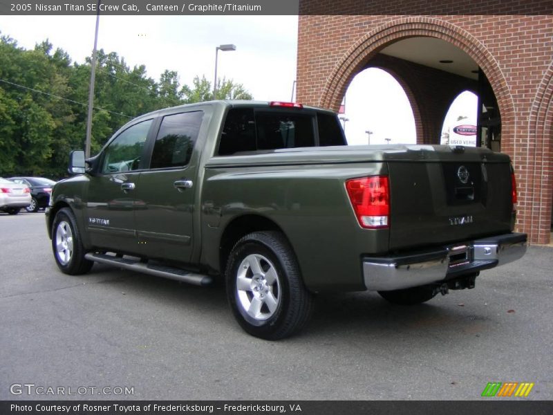 Canteen / Graphite/Titanium 2005 Nissan Titan SE Crew Cab
