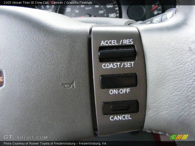 Canteen / Graphite/Titanium 2005 Nissan Titan SE Crew Cab