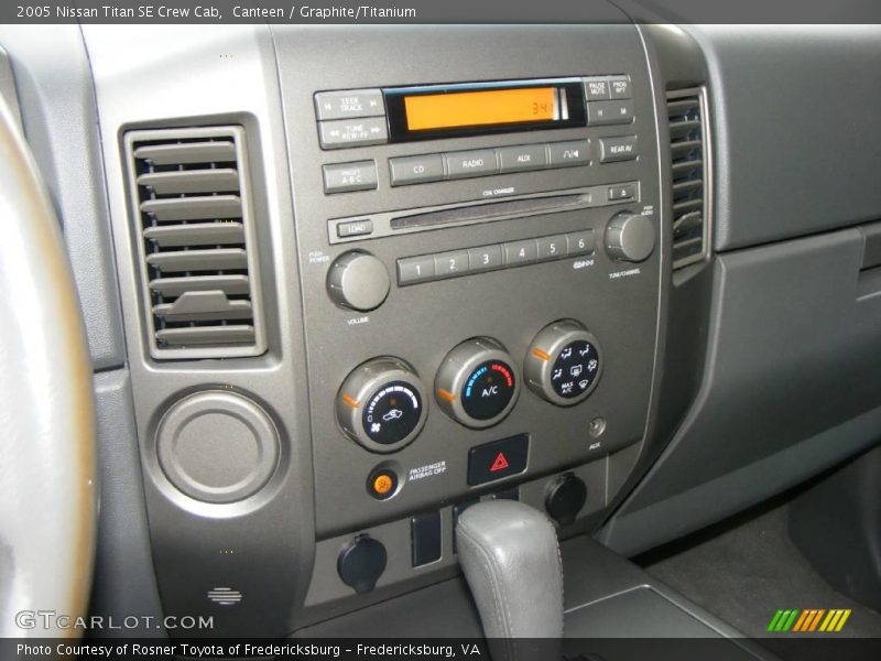 Canteen / Graphite/Titanium 2005 Nissan Titan SE Crew Cab