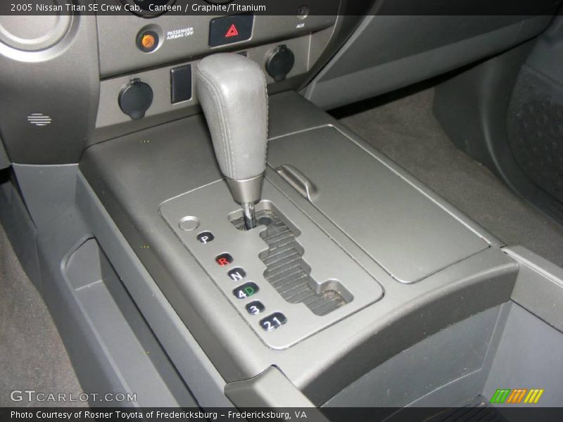 Canteen / Graphite/Titanium 2005 Nissan Titan SE Crew Cab
