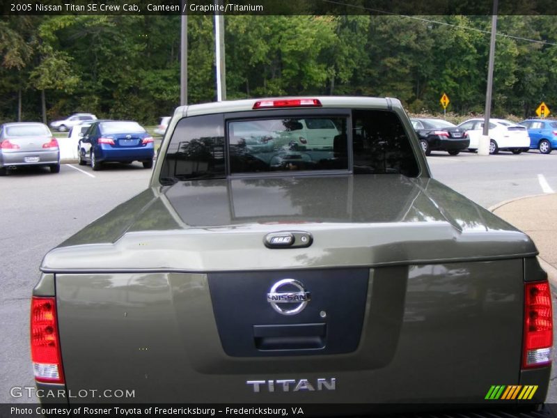 Canteen / Graphite/Titanium 2005 Nissan Titan SE Crew Cab