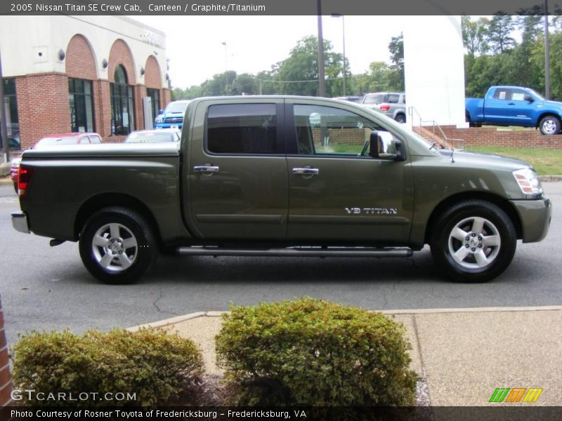 Canteen / Graphite/Titanium 2005 Nissan Titan SE Crew Cab