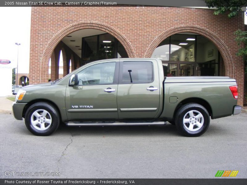 Canteen / Graphite/Titanium 2005 Nissan Titan SE Crew Cab