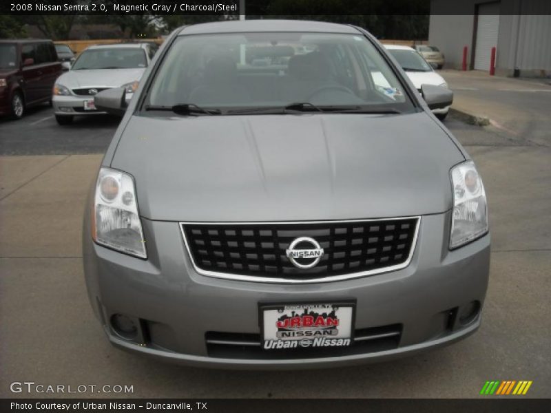 Magnetic Gray / Charcoal/Steel 2008 Nissan Sentra 2.0