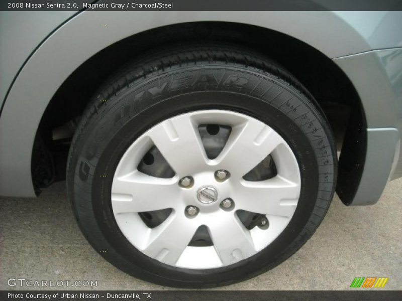 Magnetic Gray / Charcoal/Steel 2008 Nissan Sentra 2.0