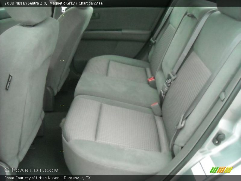 Magnetic Gray / Charcoal/Steel 2008 Nissan Sentra 2.0