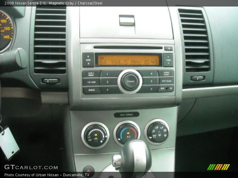 Magnetic Gray / Charcoal/Steel 2008 Nissan Sentra 2.0