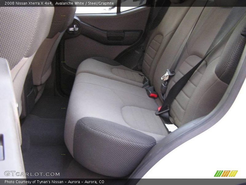 Avalanche White / Steel/Graphite 2008 Nissan Xterra X 4x4