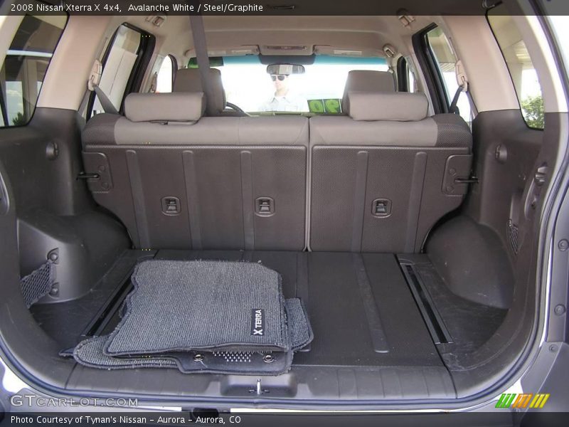 Avalanche White / Steel/Graphite 2008 Nissan Xterra X 4x4
