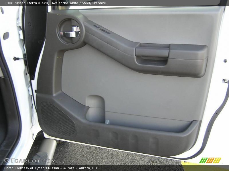 Avalanche White / Steel/Graphite 2008 Nissan Xterra X 4x4