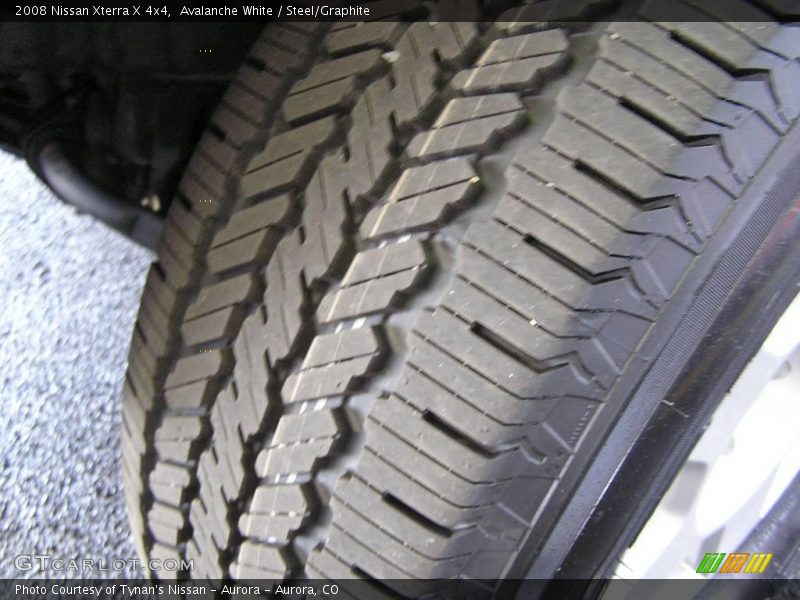 Avalanche White / Steel/Graphite 2008 Nissan Xterra X 4x4