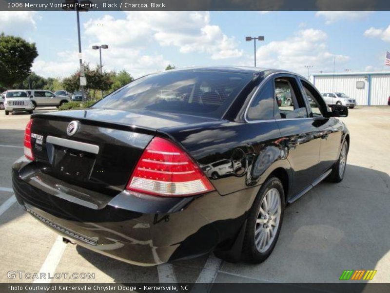 Black / Charcoal Black 2006 Mercury Montego Premier