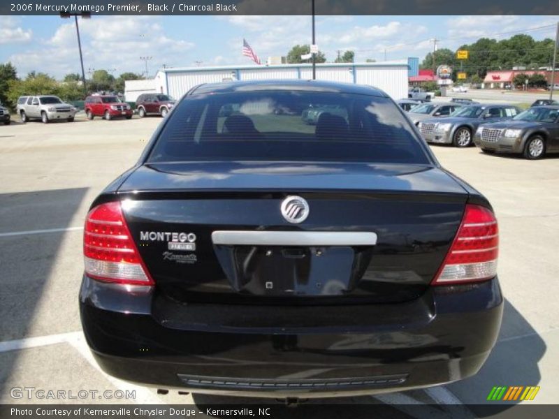 Black / Charcoal Black 2006 Mercury Montego Premier