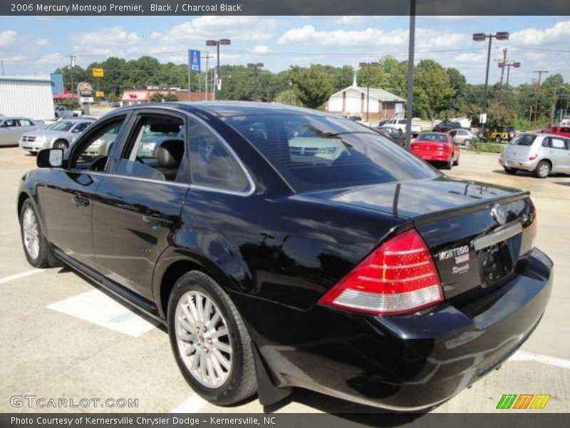 Black / Charcoal Black 2006 Mercury Montego Premier