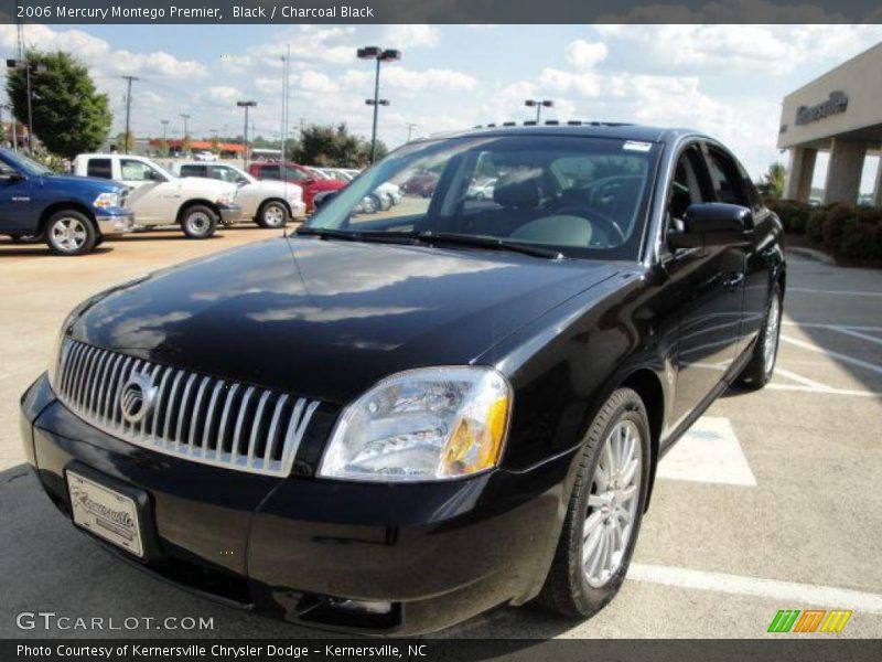 Black / Charcoal Black 2006 Mercury Montego Premier