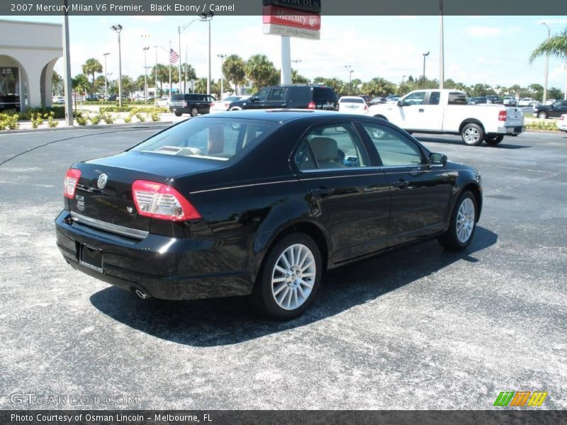 Black Ebony / Camel 2007 Mercury Milan V6 Premier
