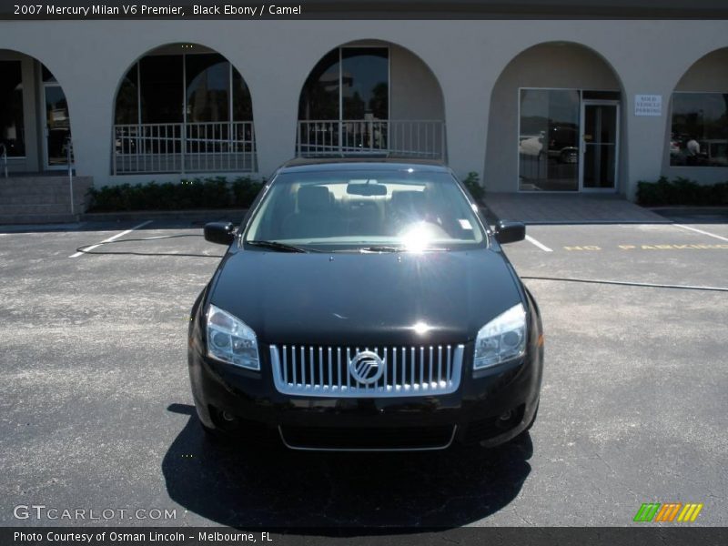 Black Ebony / Camel 2007 Mercury Milan V6 Premier