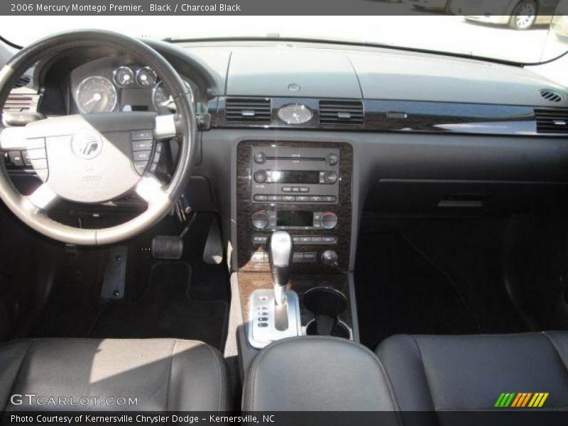 Black / Charcoal Black 2006 Mercury Montego Premier