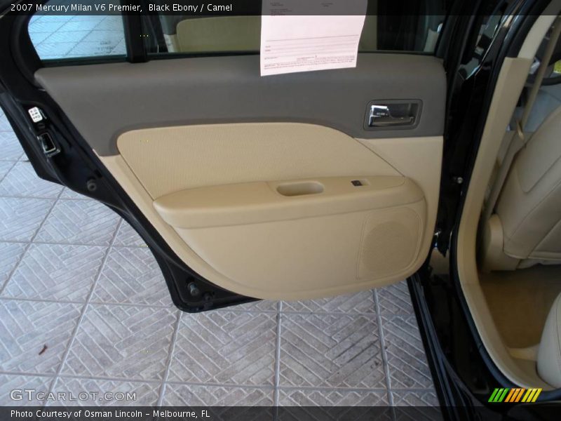 Black Ebony / Camel 2007 Mercury Milan V6 Premier