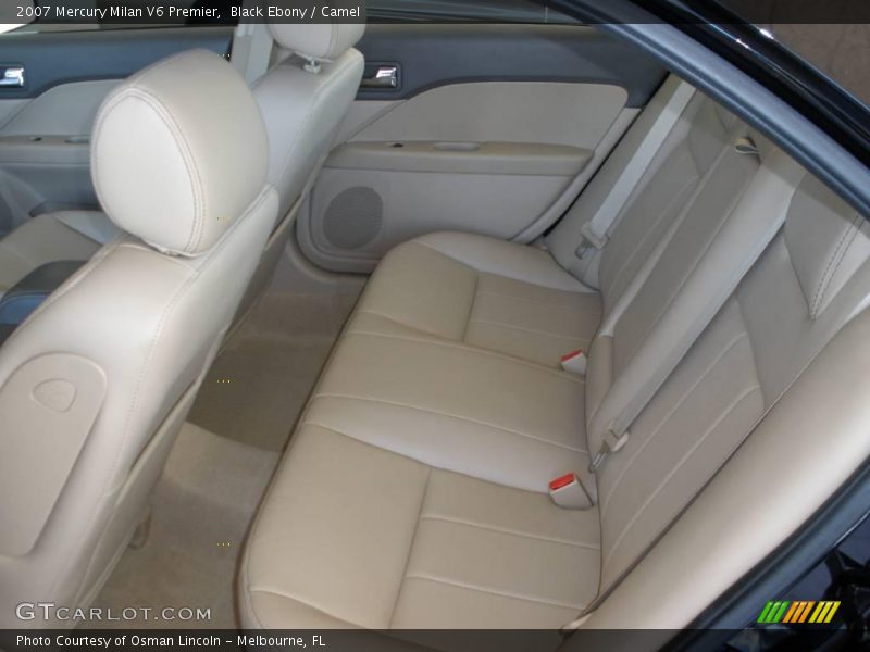 Black Ebony / Camel 2007 Mercury Milan V6 Premier