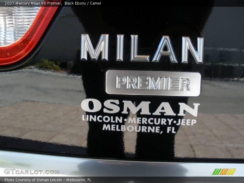 Black Ebony / Camel 2007 Mercury Milan V6 Premier