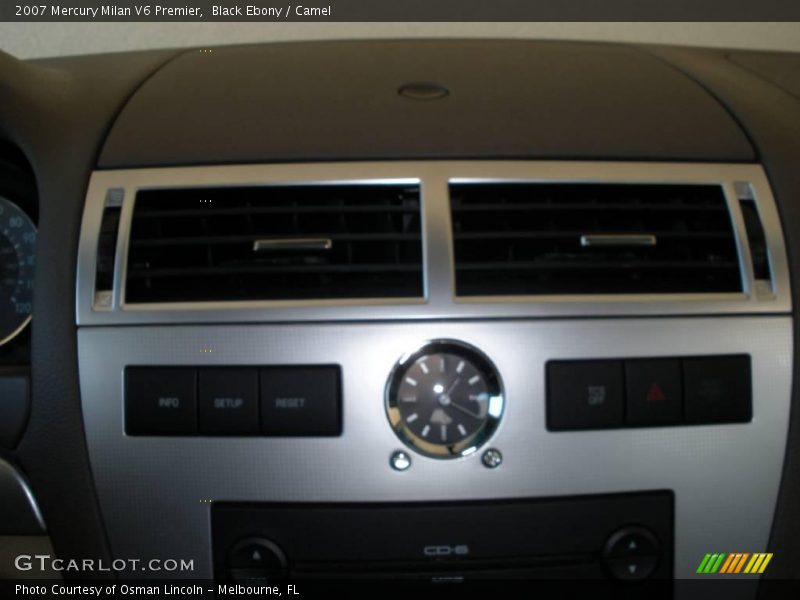 Black Ebony / Camel 2007 Mercury Milan V6 Premier