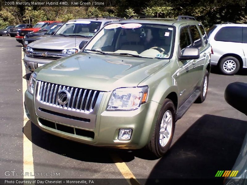 Kiwi Green / Stone 2008 Mercury Mariner Hybrid 4WD