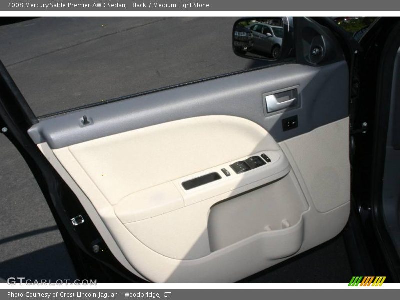 Black / Medium Light Stone 2008 Mercury Sable Premier AWD Sedan