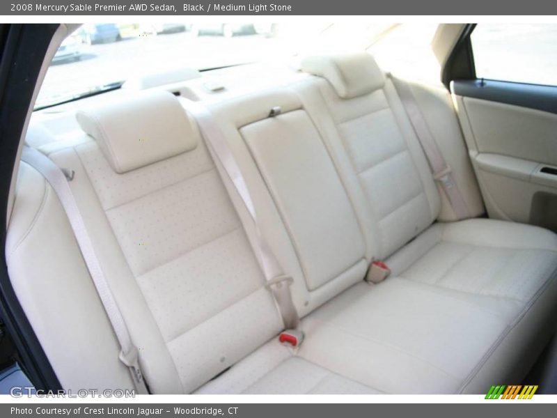Black / Medium Light Stone 2008 Mercury Sable Premier AWD Sedan