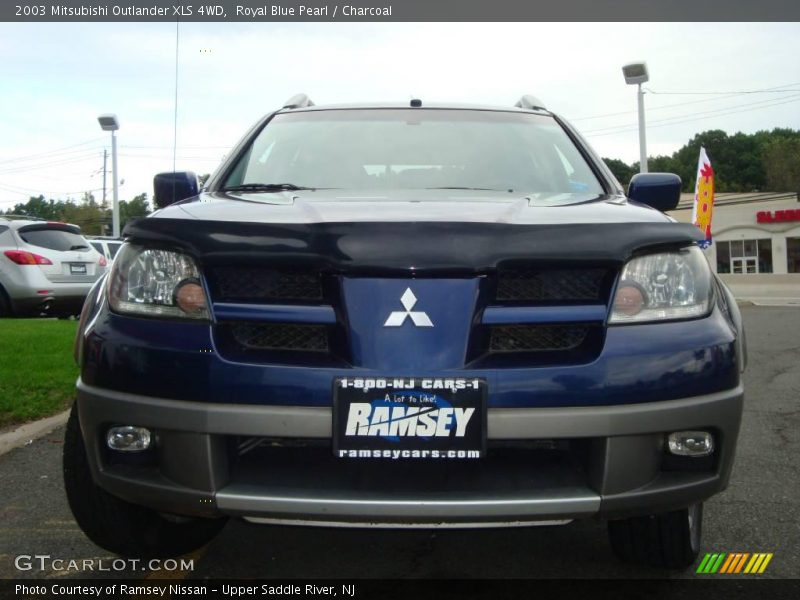 Royal Blue Pearl / Charcoal 2003 Mitsubishi Outlander XLS 4WD