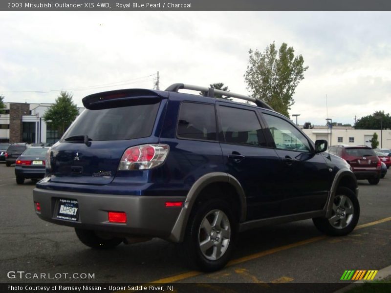 Royal Blue Pearl / Charcoal 2003 Mitsubishi Outlander XLS 4WD