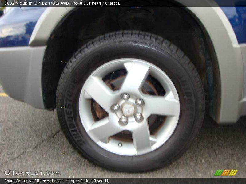 Royal Blue Pearl / Charcoal 2003 Mitsubishi Outlander XLS 4WD