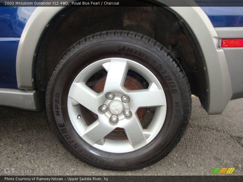 Royal Blue Pearl / Charcoal 2003 Mitsubishi Outlander XLS 4WD