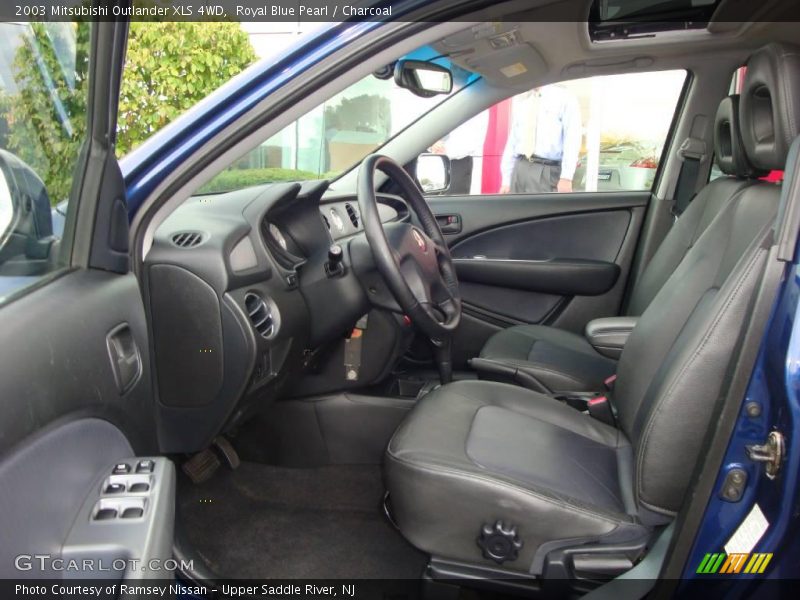 Royal Blue Pearl / Charcoal 2003 Mitsubishi Outlander XLS 4WD