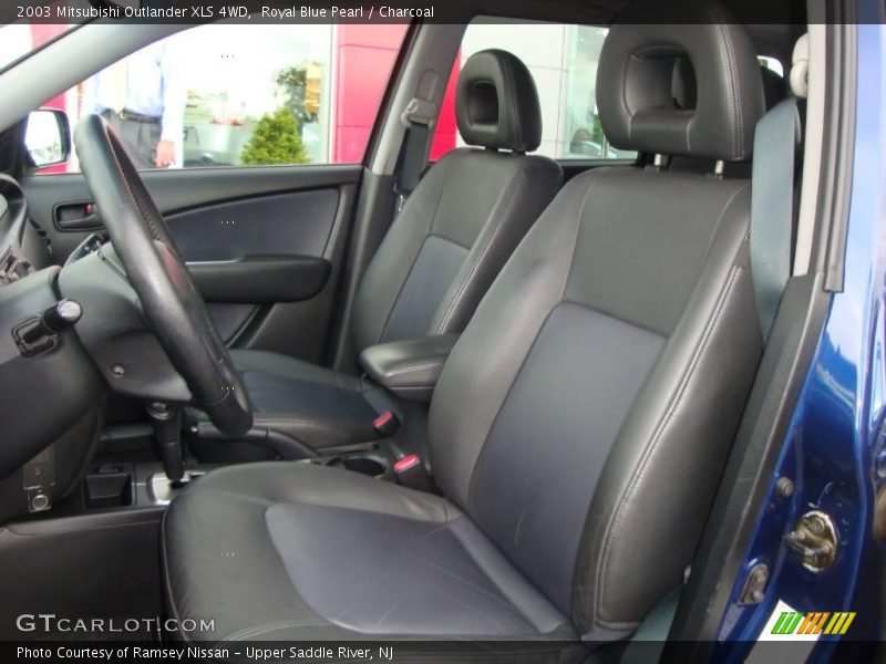 Royal Blue Pearl / Charcoal 2003 Mitsubishi Outlander XLS 4WD
