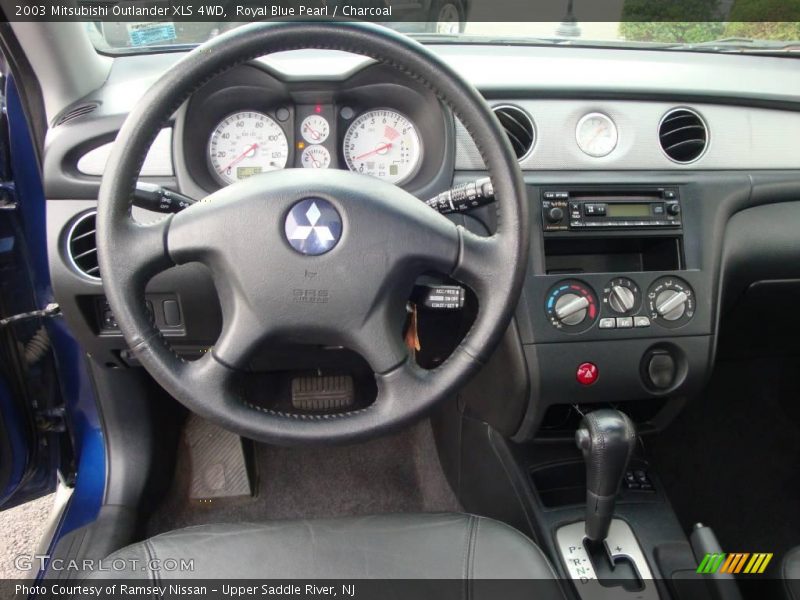 Royal Blue Pearl / Charcoal 2003 Mitsubishi Outlander XLS 4WD
