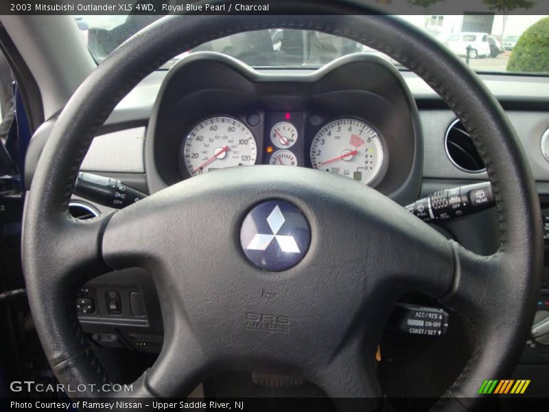 Royal Blue Pearl / Charcoal 2003 Mitsubishi Outlander XLS 4WD