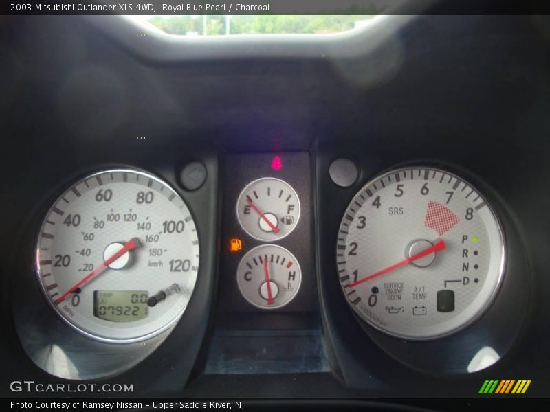 Royal Blue Pearl / Charcoal 2003 Mitsubishi Outlander XLS 4WD