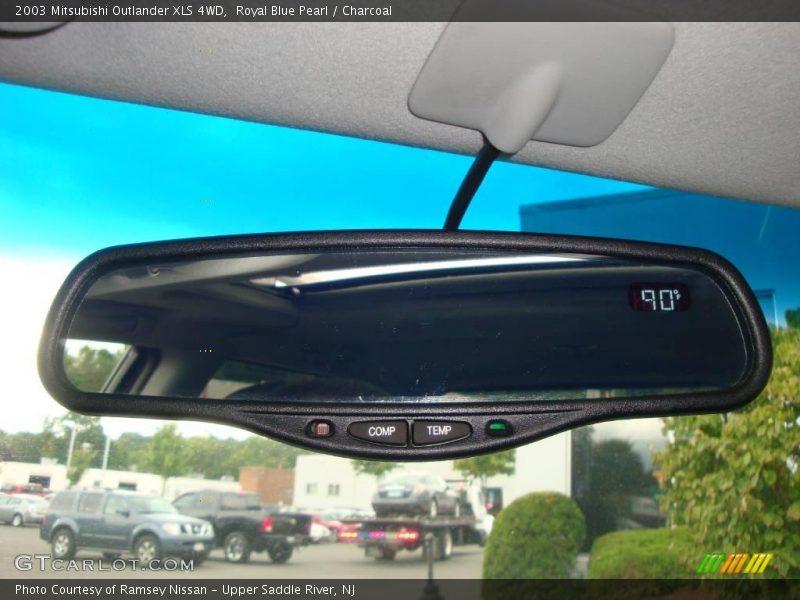 Royal Blue Pearl / Charcoal 2003 Mitsubishi Outlander XLS 4WD