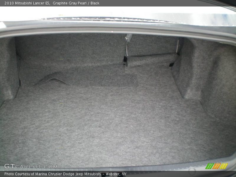 Graphite Gray Pearl / Black 2010 Mitsubishi Lancer ES