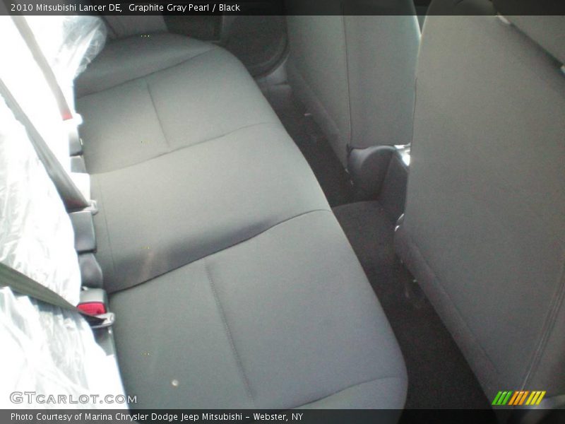 Graphite Gray Pearl / Black 2010 Mitsubishi Lancer DE